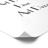 Love Art Déco Typographie (Coin)