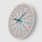 LOVE ART KLOCK TWENTY FOUR/TWELVE BY MASANSER GROTE KLOK (Hoek)