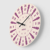 LOVE ART KLOCK TWENTY FOUR/TWELVE BY MASANSER GROTE KLOK (Hoek)