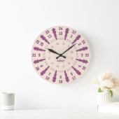 LOVE ART KLOCK TWENTY FOUR/TWELVE BY MASANSER GROTE KLOK (Huis)