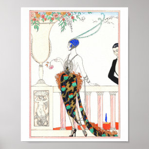 love Art Nouveau Art  Poster