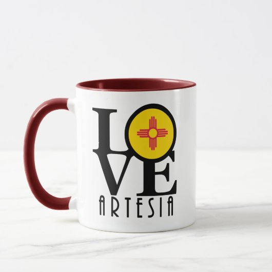 LOVE Artesia 11oz Mok (Links)
