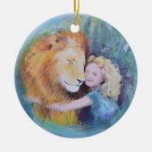 Love Aslan Keramisch Ornament (Voorkant)
