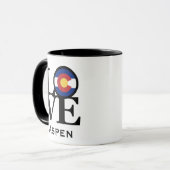LOVE Aspen Colorado Mug (Devant gauche)