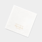 Love at First Sip Custom Names Mariage de script (Gauche)