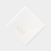 Love at First Sip Custom Names Mariage de script (Droite)