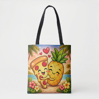 Love at First Slice - Pizza Meets Pineapple Draagtas