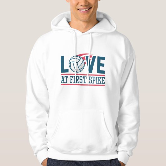 Love at First Spike Hoodie (Voorkant)