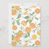 Love at First Spritz Bridal Shower Invitation Kaart (Achterkant)