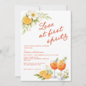 Love at First Spritz Bridal Shower Kaart (Voorkant)