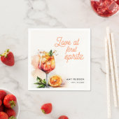 Love at First Spritz Bruiloftsfeestje Servet (Insitu)
