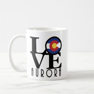 LOVE Aurora Colorado 11oz Koffiemok