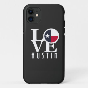 LOVE Austin Texas iPhone 11 Hoesje