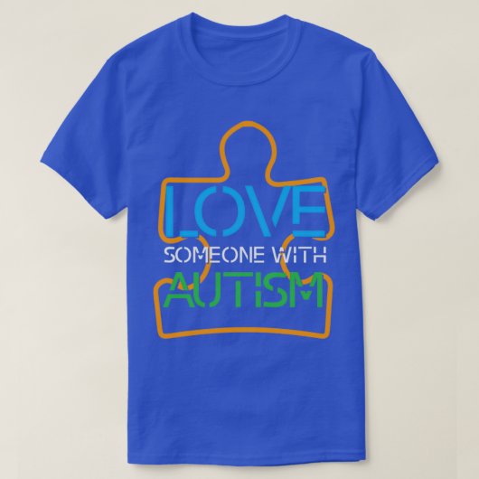 Love Autism Classic TShirt (Design devant)