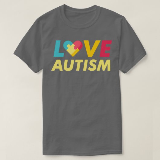 Love Autism T-shirt (Design voorkant)