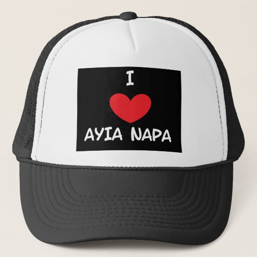 Love Ayia Napa Trucker Pet (Voorkant)