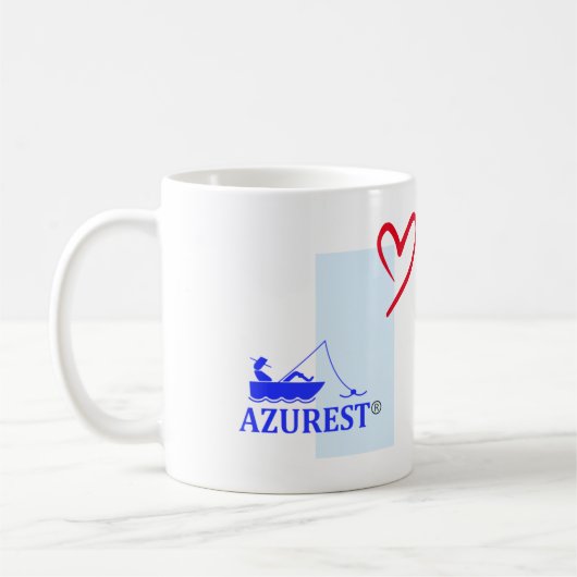 LOVE AZUREST mug (Gauche)