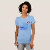 LOVE AZUREST Women's T Shirt (Voorkant volledig)