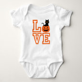 Love Baby Halloween Baby Bodysuit (Voorkant)