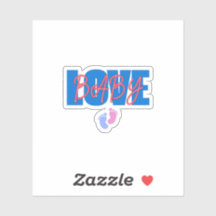 Love Baby Minimal Sticker