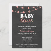 Love Baby shower Invitation Kaart (Voorkant)
