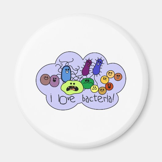 Love Bacteria Magneet (Voorkant)