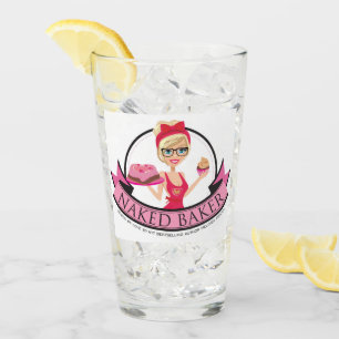 Love Baker Drink Glass Glas
