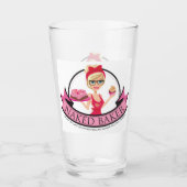 Love Baker Drink Glass Glas (Voorkant)