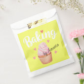 Love Baking Sticker Bedankzakje (Gezegeld)