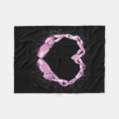 Love Ballet Fleece Deken (Voorkant (Horizontaal))