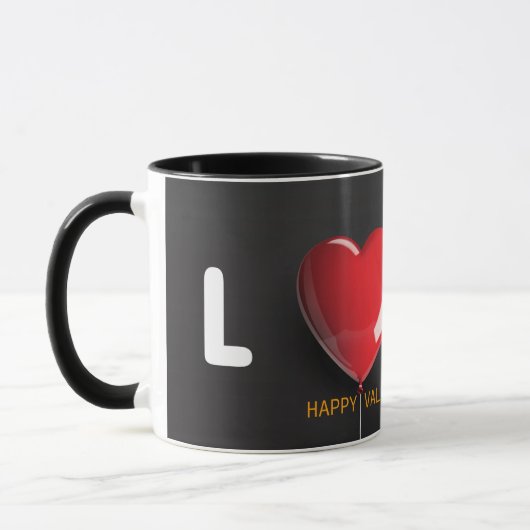 LOVE Balloon Mug Mok (Links)