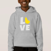 Love Barbados Sweat - shirt à capuche (Devant)