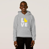 Love Barbados Sweat - shirt à capuche (Devant entier)