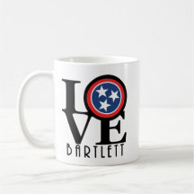 LOVE Bartlett Tennessee 11ozMug