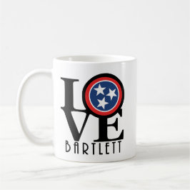 LOVE Bartlett Tennessee 11ozMug Koffiemok