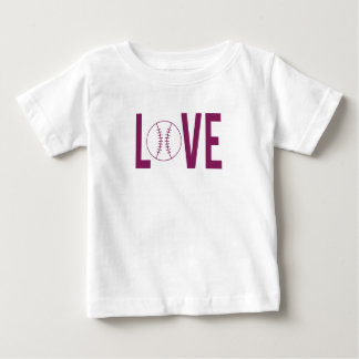 Love Baseball Baby T-shirt