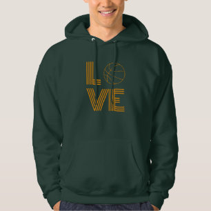 Love Basketbal Gift Hoodie