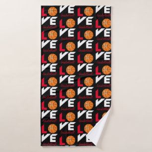 Love basketball badhanddoek