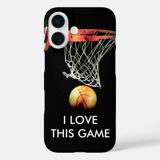 Love Basketball Case-Mate iPhone Case (Achterkant)