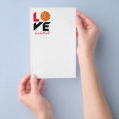 Love basketball flyer (Hand)