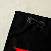 Love Basketball Personalized Sports Strandlaken (In situ)