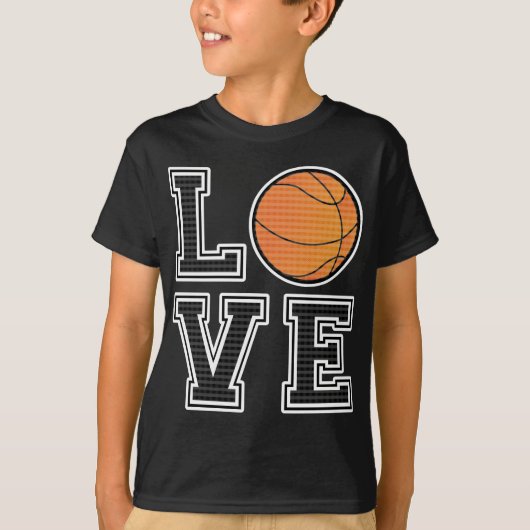 Love Basketball T-shirt (Voorkant)
