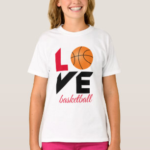 Love basketball t-shirt