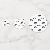 Love Bats & Love Doves Confetti (Voorkanten)