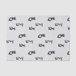 Love Bats & Love Doves Tissuepapier