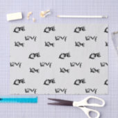 Love Bats & Love Doves Tissuepapier (Craft)