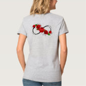 Love Bear & Infinity T-Shirt Rose Couple (Dos)