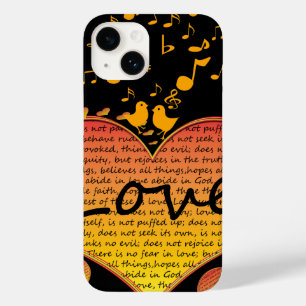 Love Bears All Things 1 Corinthien 13 Coque iPhone