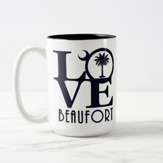 LOVE Beaufort 15oz Tweekleurige Koffiemok
