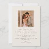 Love Bedankt Arch Photo Boho Wedding Bedankt (Achterkant)